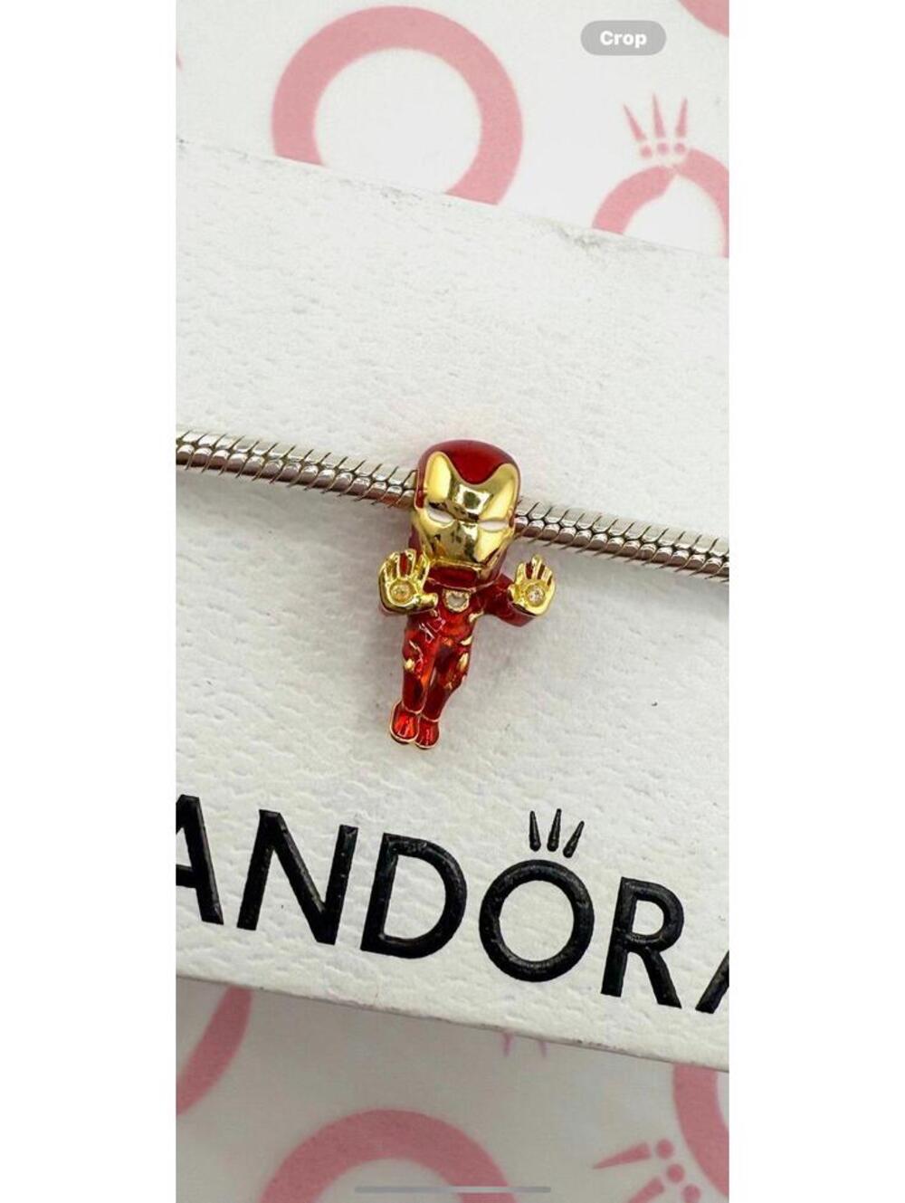 Pandora Marvel Iron Man Charm